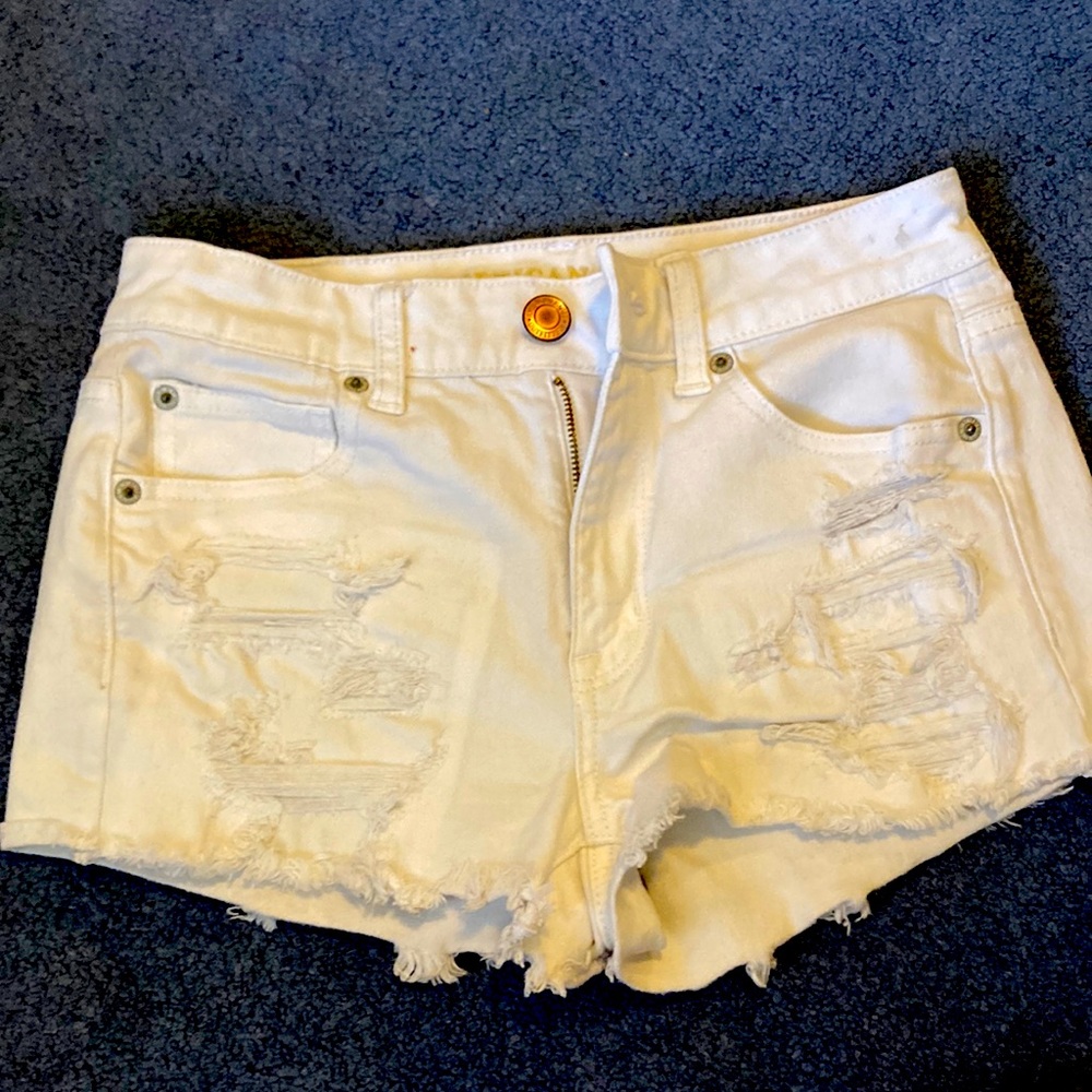 White shorts
